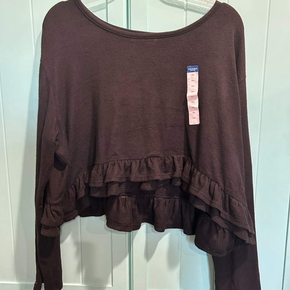 NWT Arizona jean co women’s sweater crop plus sz xxl